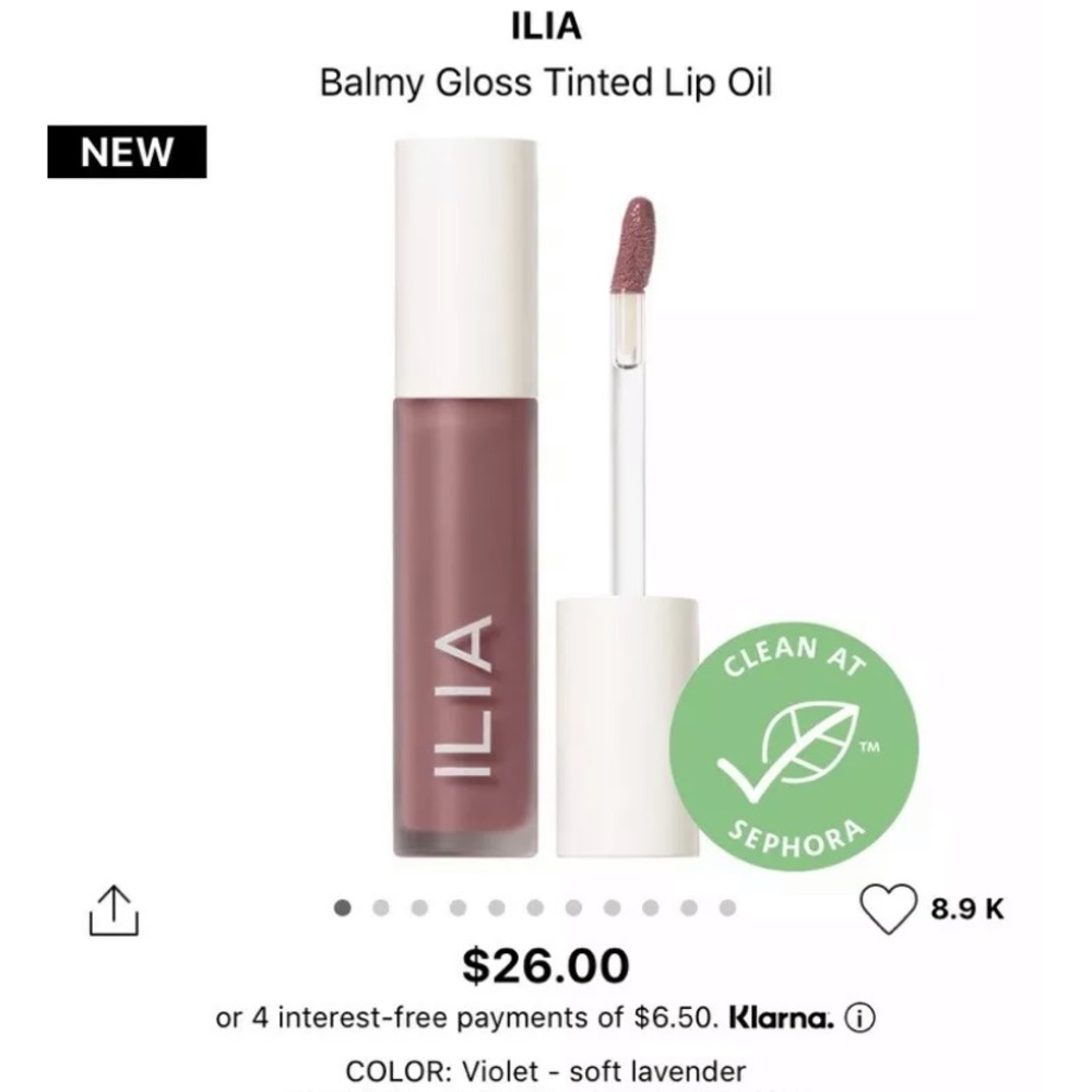ILIA LIP OIL AND BITE Lip CRAYON - Must See! 💄🔥
